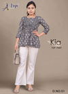 Kia Wrinkle Cotton Top And Pant Catalog